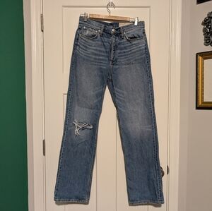 rag & bone Alex high rise straight jeans